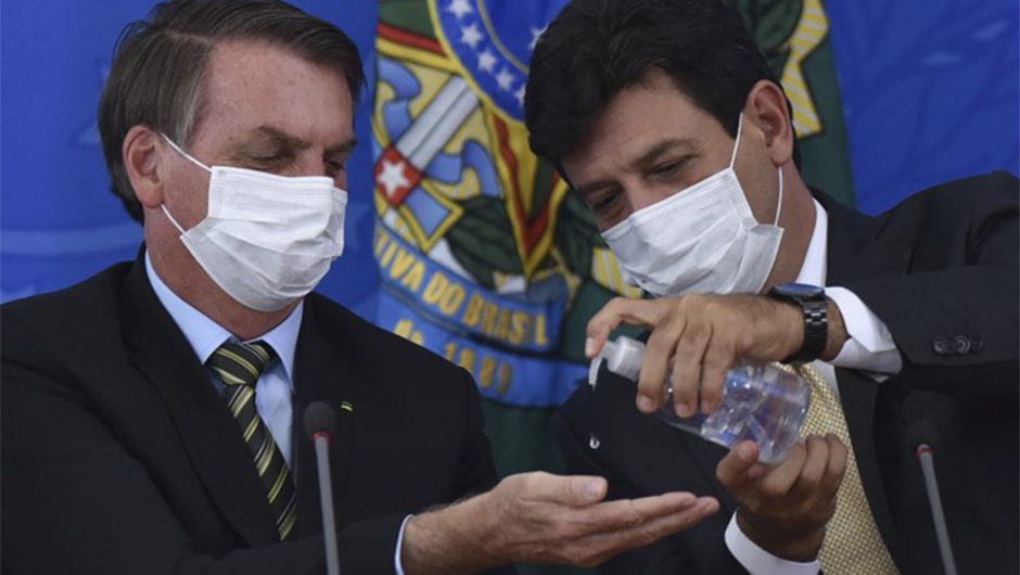 Bolsonaro fires Brazil health minister amid coronavirus pandemic