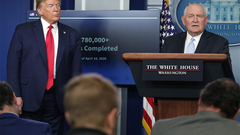 Trump announces $19B coronavirus aid for farmers