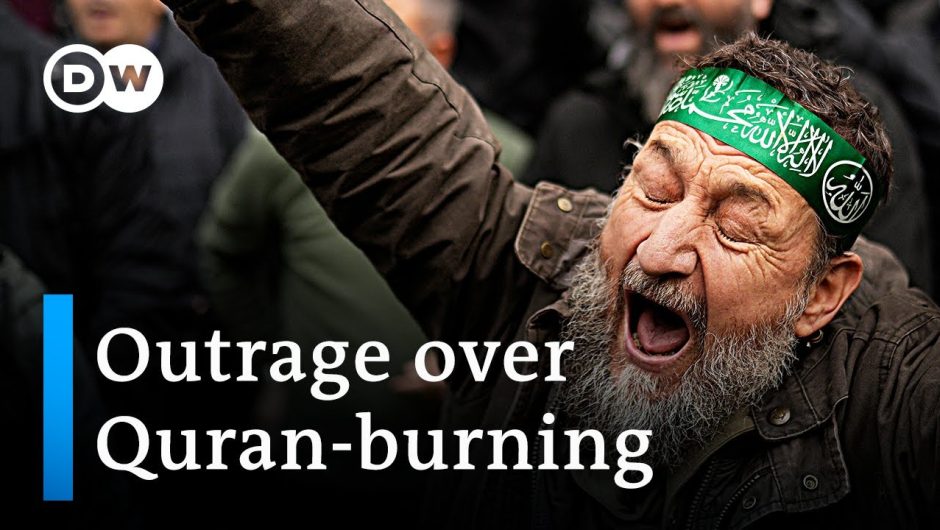 Turkey threatens to block Sweden's NATO bid after a Quran-burning at a protest | DW News