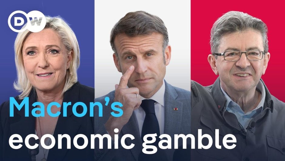 How Macron's Election Bet Risks France's Economy | DW News