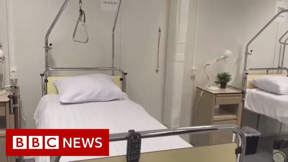Eurovision venue turned into Covid-19 hospital – BBC News